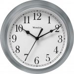 Wall Clock 8" Silver Simplicit