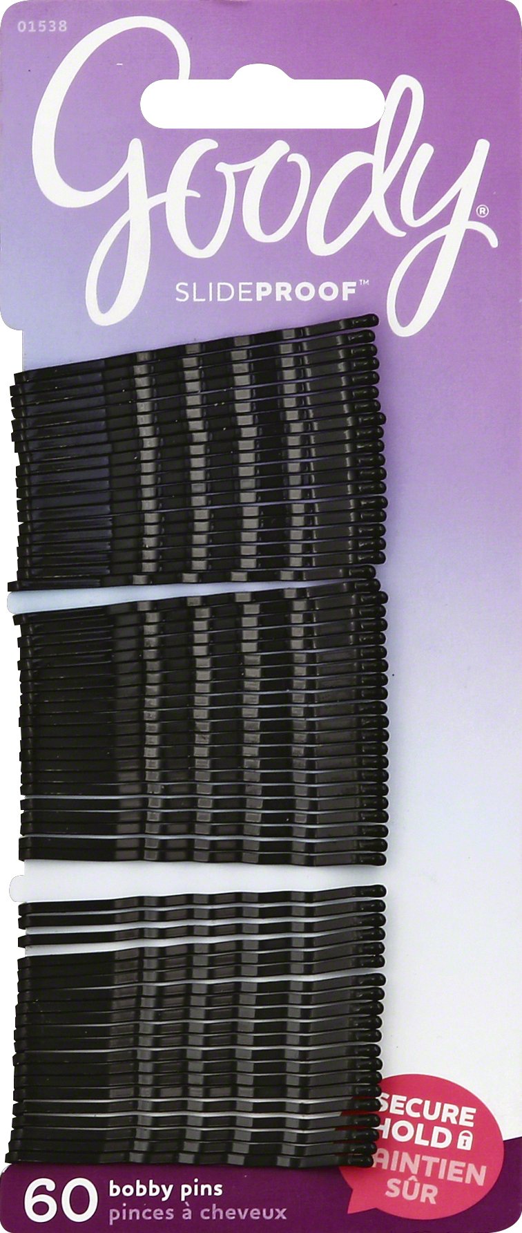Bobby Pins - Black 60-pc