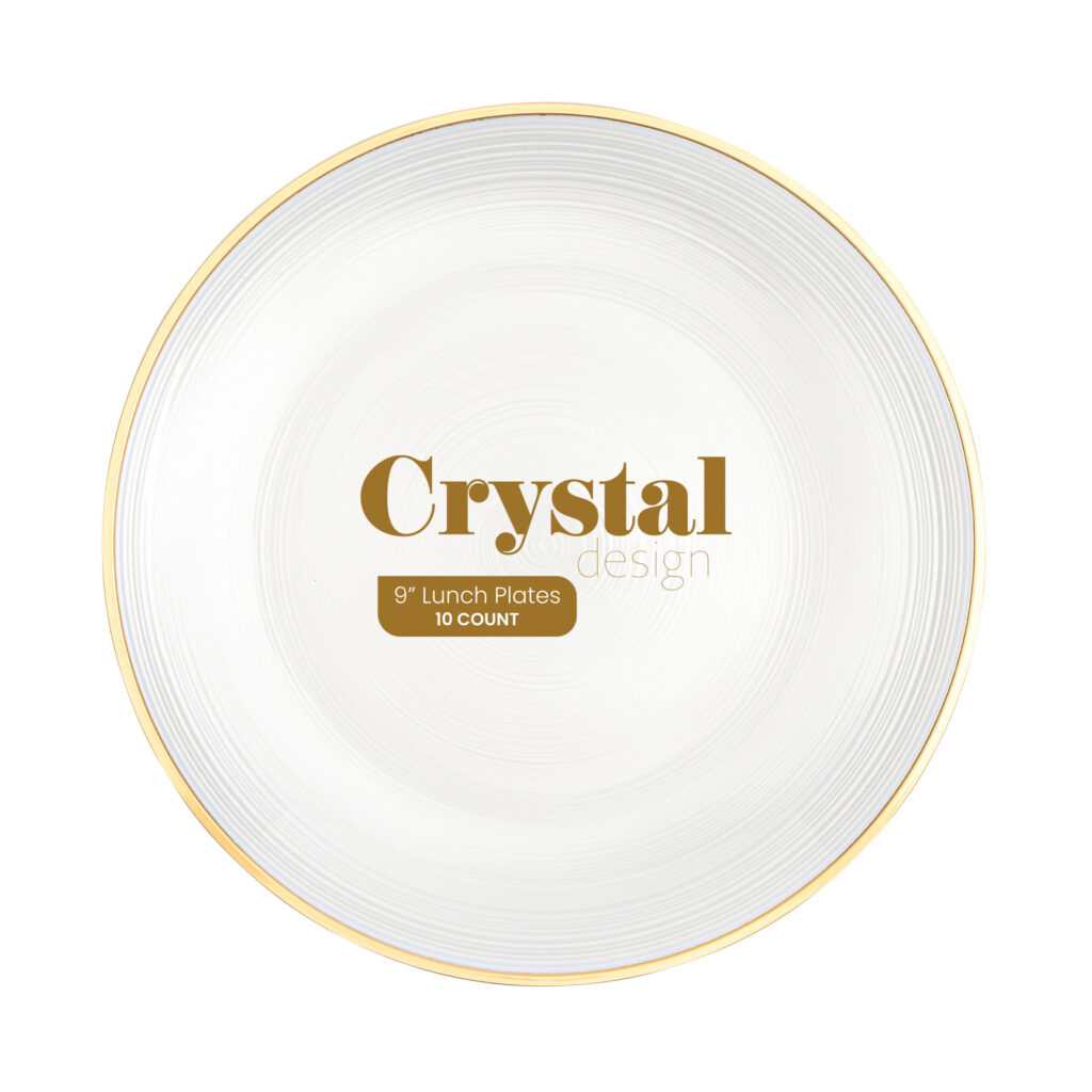 Crystal Design Pearl 9" 10ct