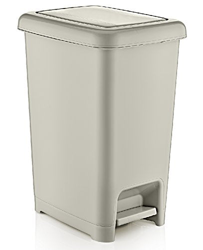 TrashCan 16gal Pedal Beige SP
