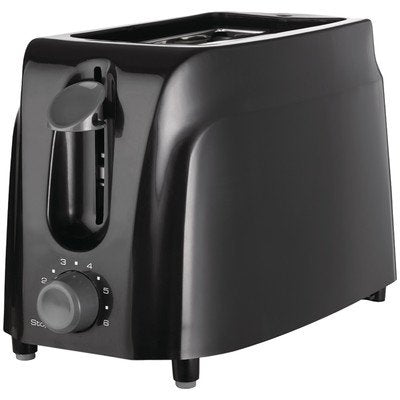 Toaster 2-Slice Black Brentwoo
