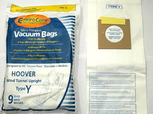 Vac Bag Hoover Y 9ct.