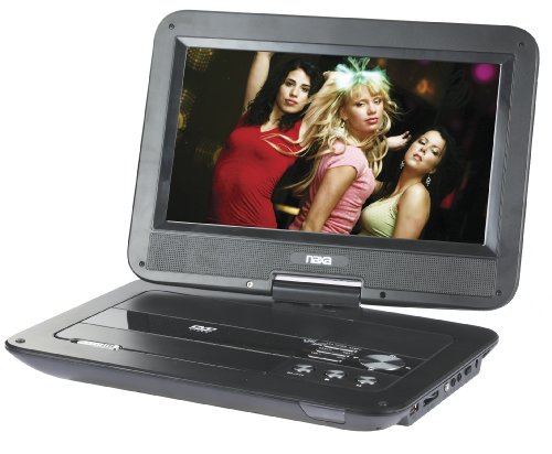 DVD Player 10"Swivel Srcn NAXA