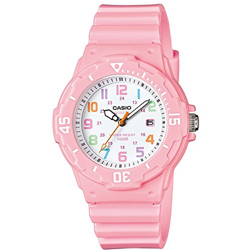 Casio Watch Girls Pink/Wht/Clr