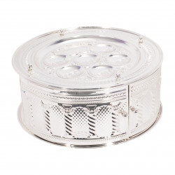 Seder Plate 3-tier 15"x6"