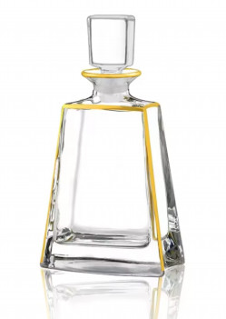 Decanter 27oz.w/Gold design