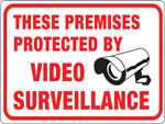 Sign "video Surveillance"