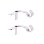 Curtain Rod Brackets SLV 2ct
