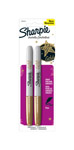 Sharpie Fine Metallic Gold 2ct