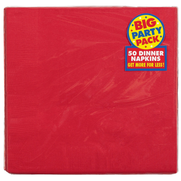 DN 2ply Classic Red 50ct.