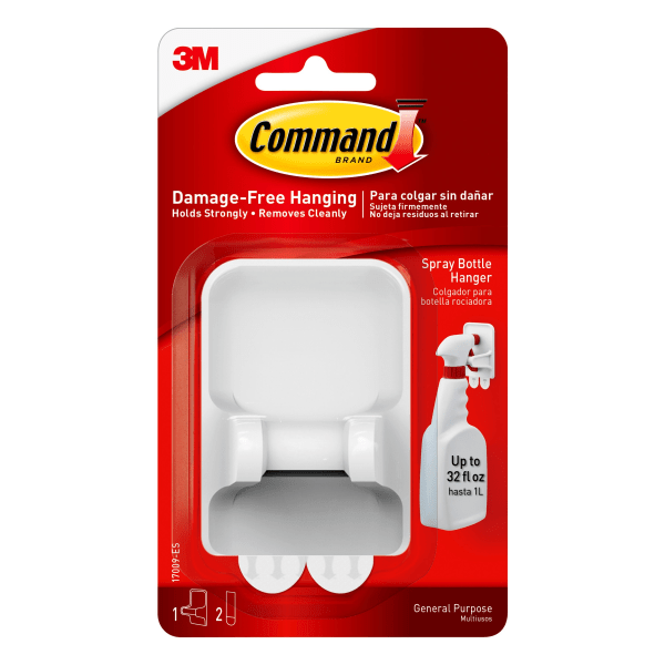 Command Spray Bottle Hanger
