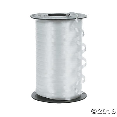 Curling Ribbon White 500 Yard