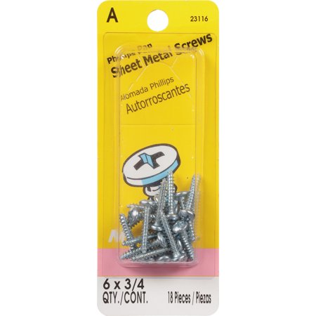 Sheet Metal Screws PAN 6x3/4