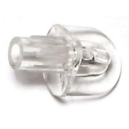 Shelf Pin 1/4" CLR Flut Reg 4c