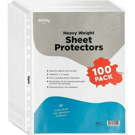 Sheet Protectors 100pk Heavy