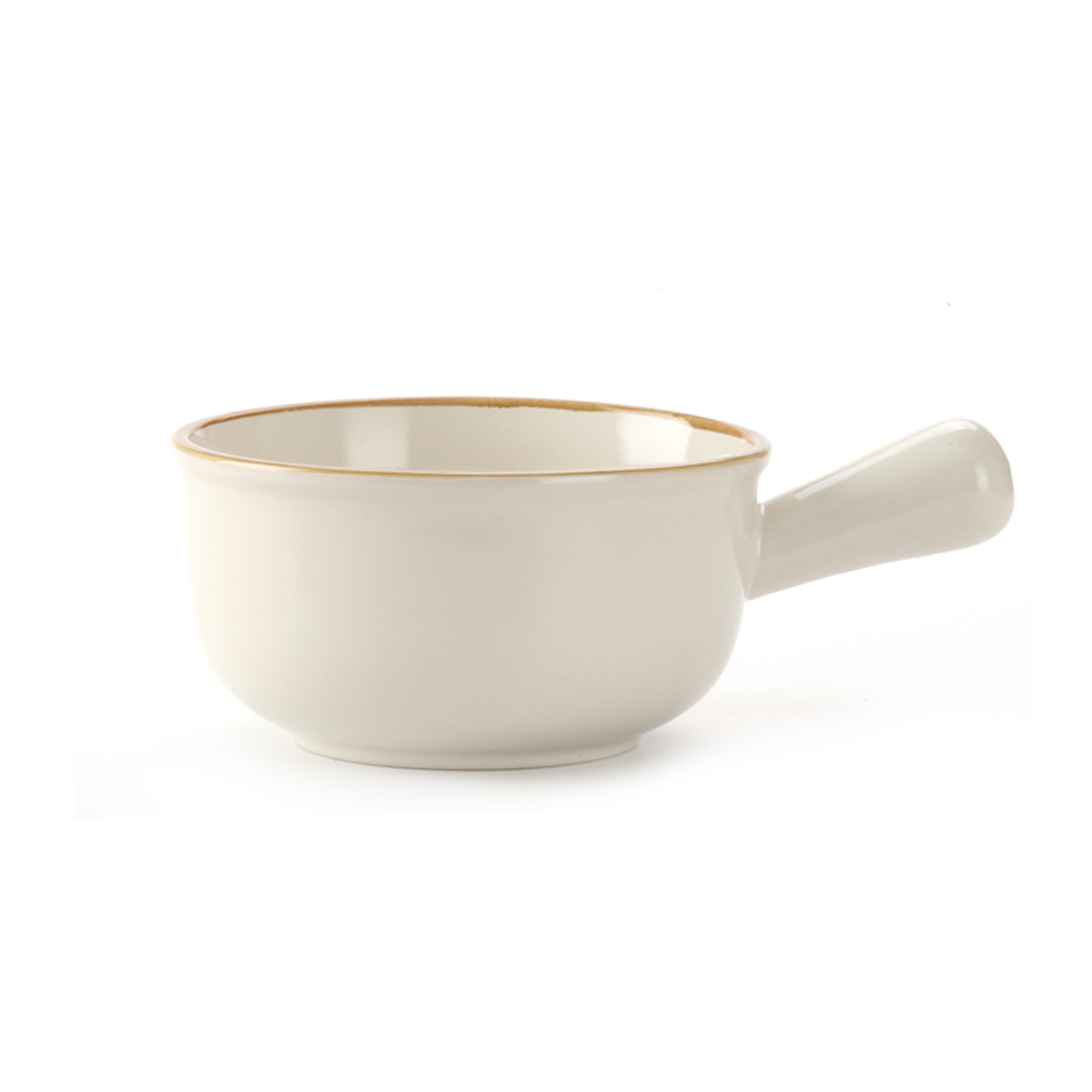 Soup Crock 1-Handle 28oz Cream