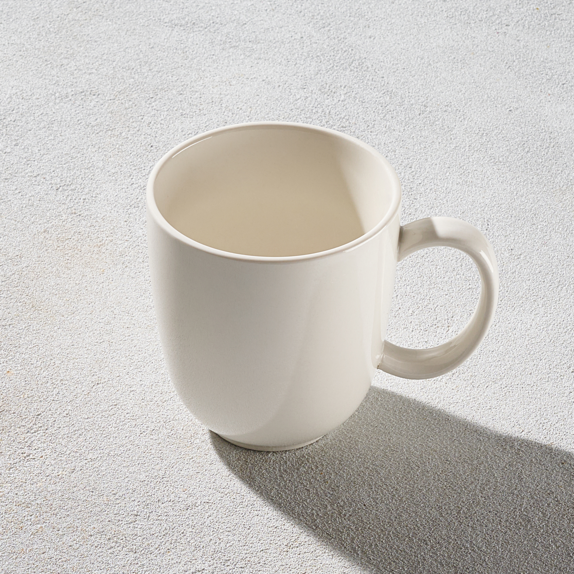 Ceramic Mug White 12oz