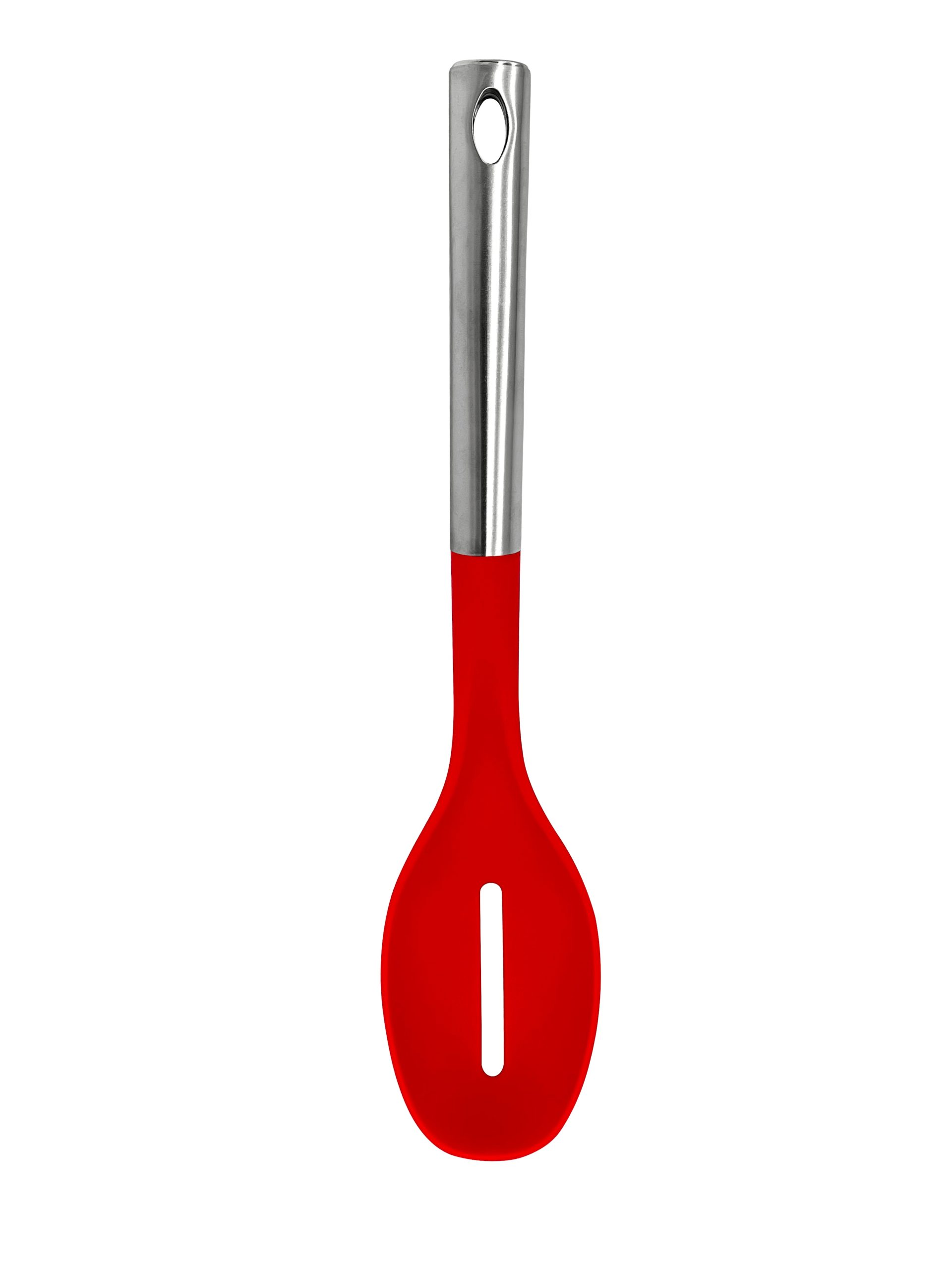 Slotted Spoon Nylon/SS Red-Mil