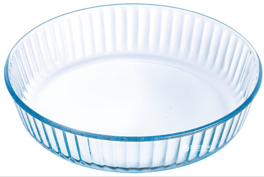 Simax Glass 10" Fluted Deep