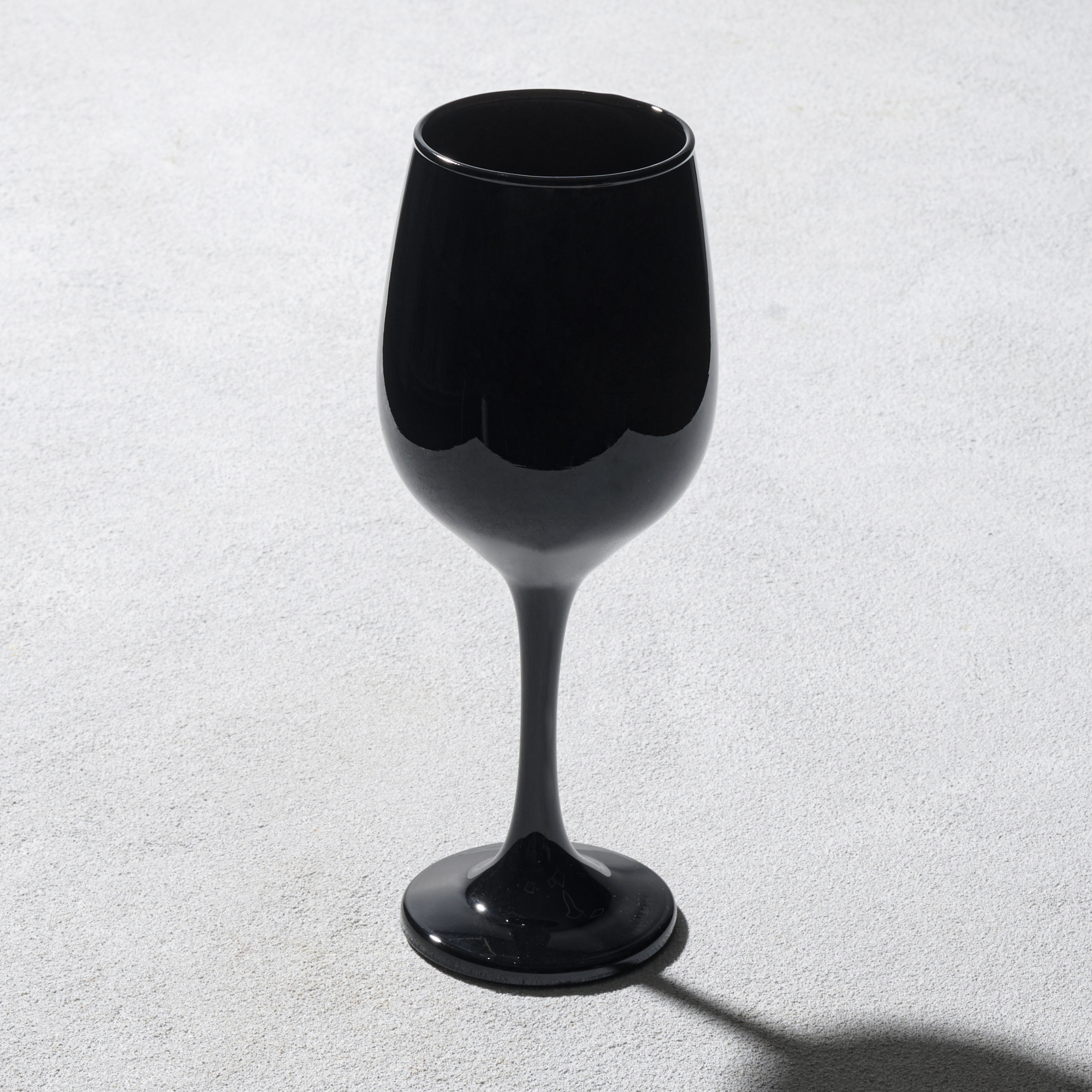 Stem Goblet 14oz Black - DECOR