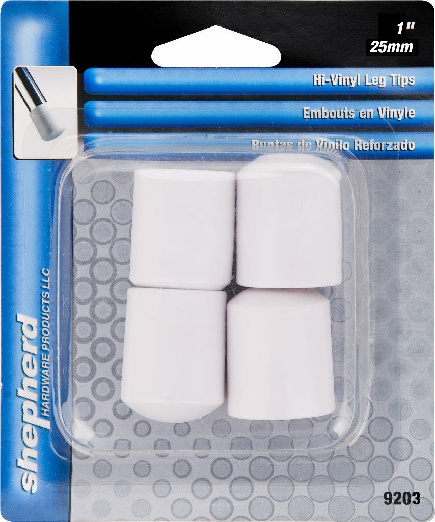 Plastic Le Tip Hi-Vinyl 1" WHT