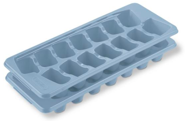Ice Cube Trays s/2 Blue Steril