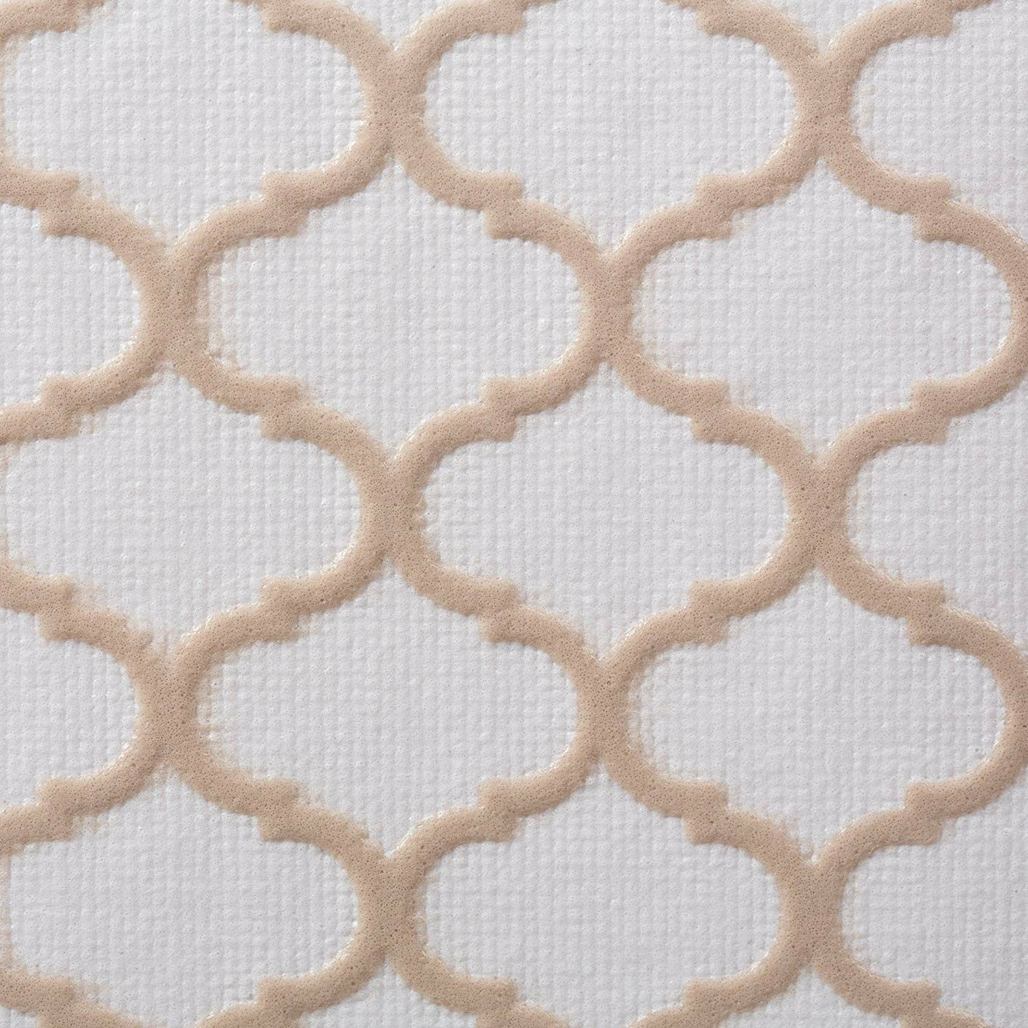 Liner Taupe Quatrefoil 20"x 6'