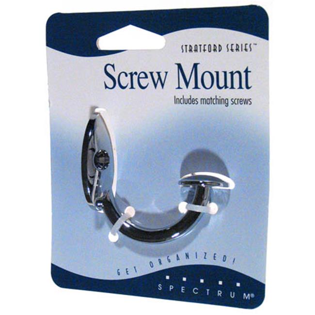 Stratford Single Hook Chrome