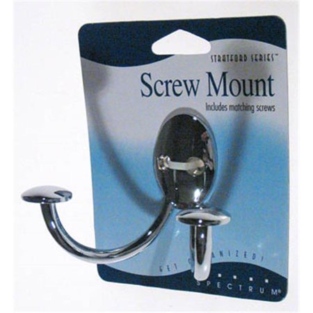 Stratford Double Hook Chrome