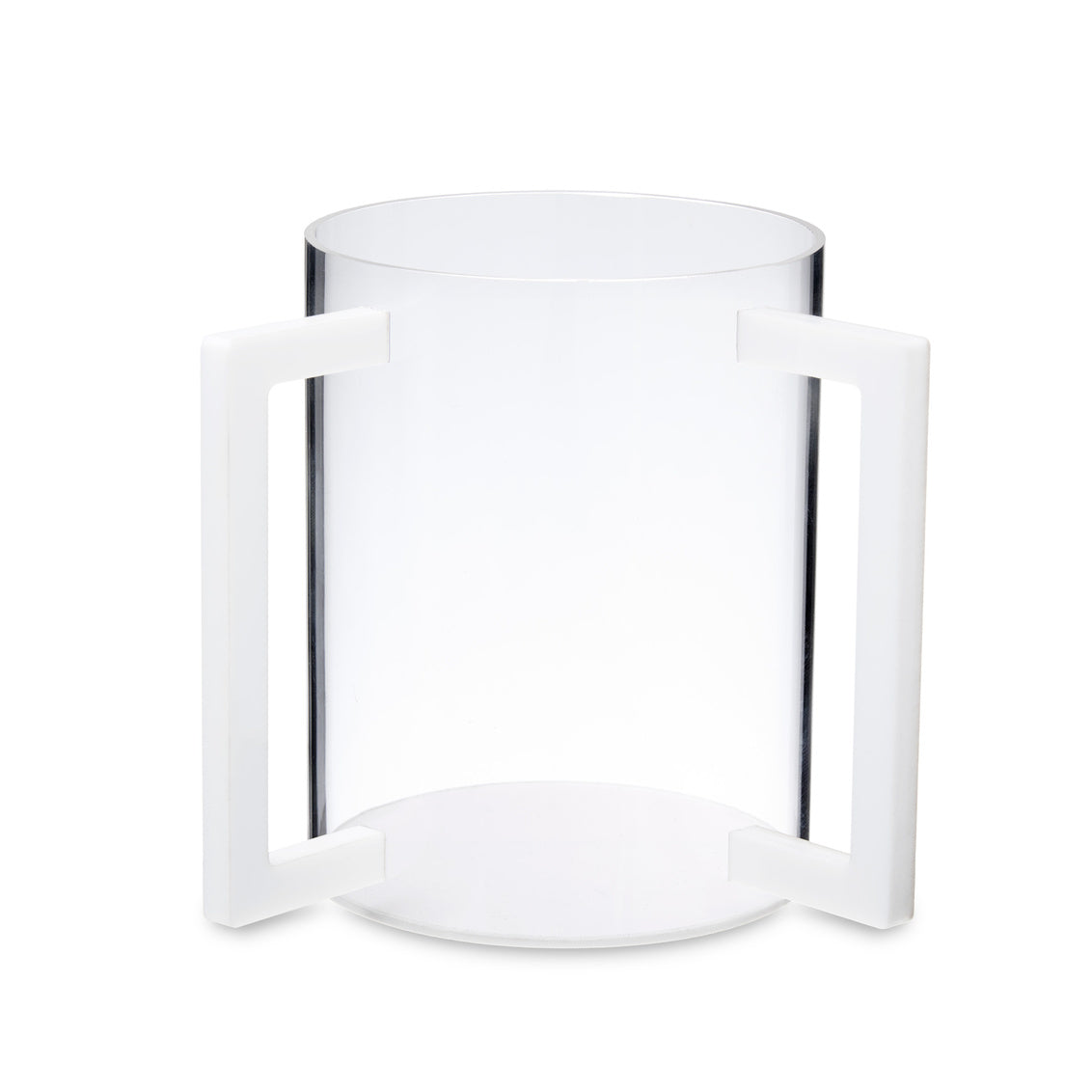 Washcup Acrylic 64800 Clr/Wht