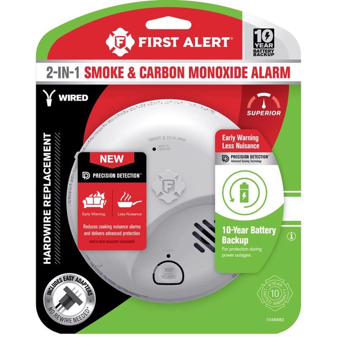 Smoke/CO Alarm Wired 1st A