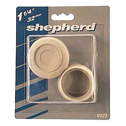 Rubber Leg Tip 1.25" White 2pk