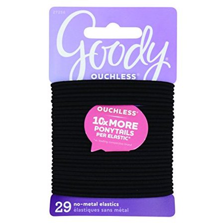 Goody Ouchless 2mm Black 24ct
