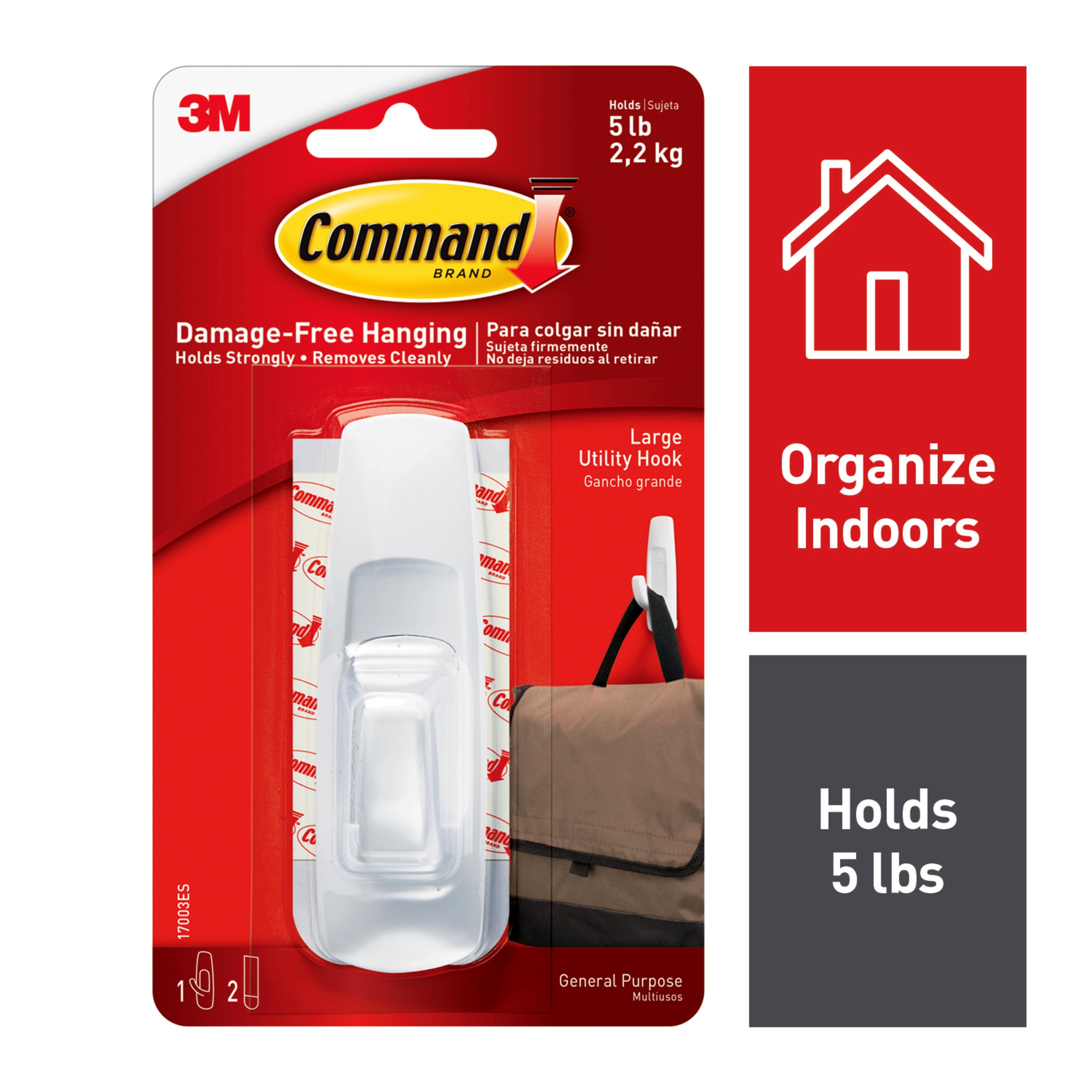 Command Hook Large 1-ct