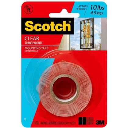 Mounting Tape 1"x5' CLR Scotch
