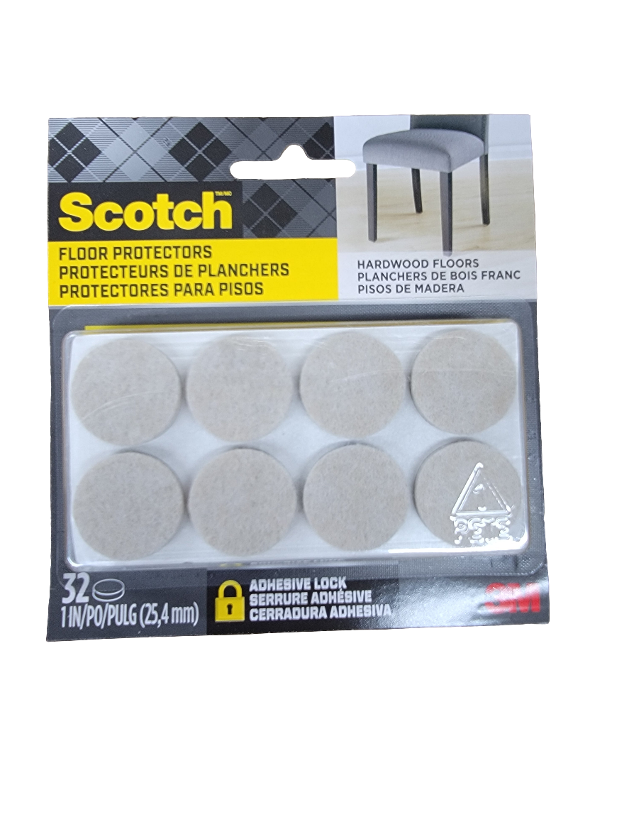 Felt Floor Protector 1" 32ct.