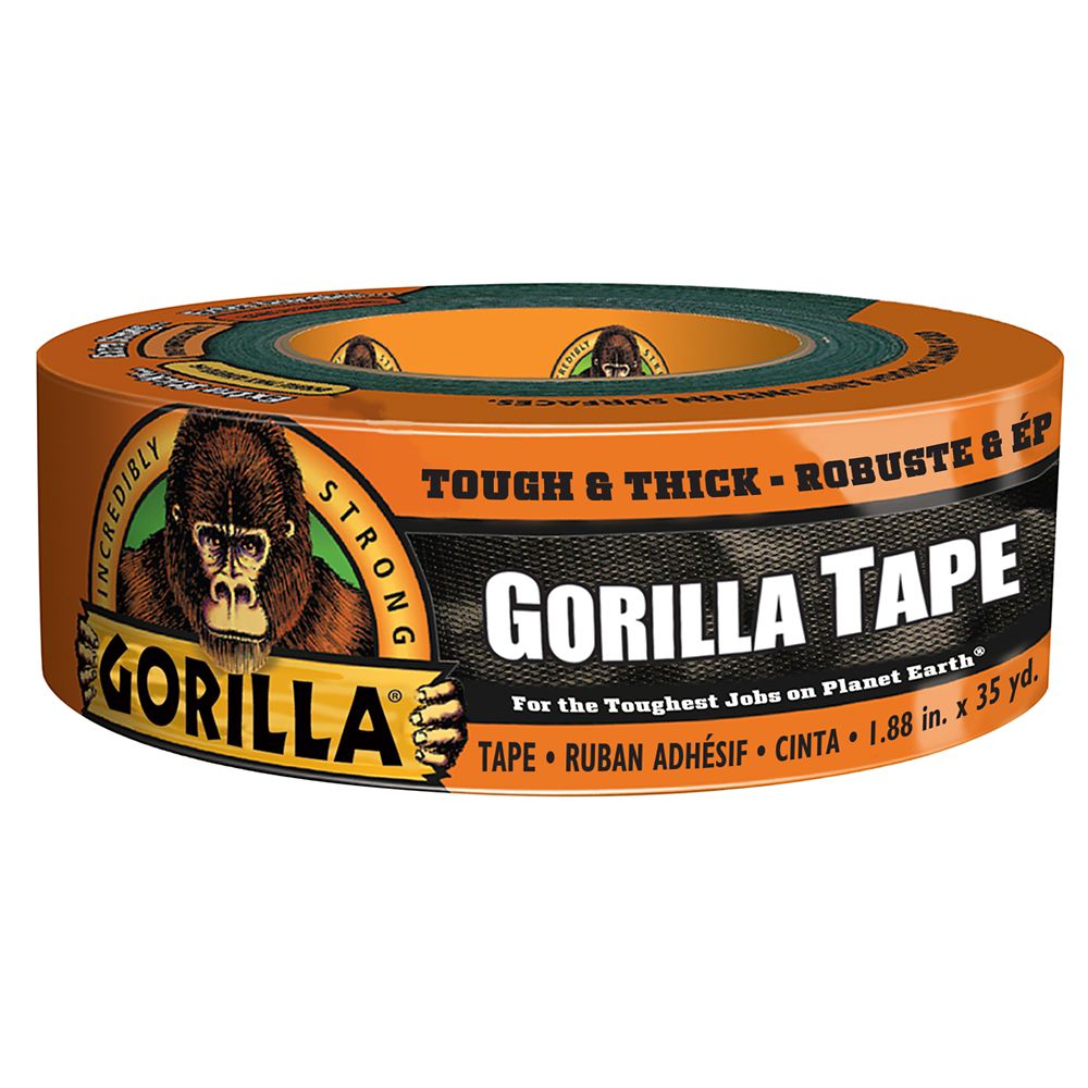 Gorilla Tape 2" x 30yd Black
