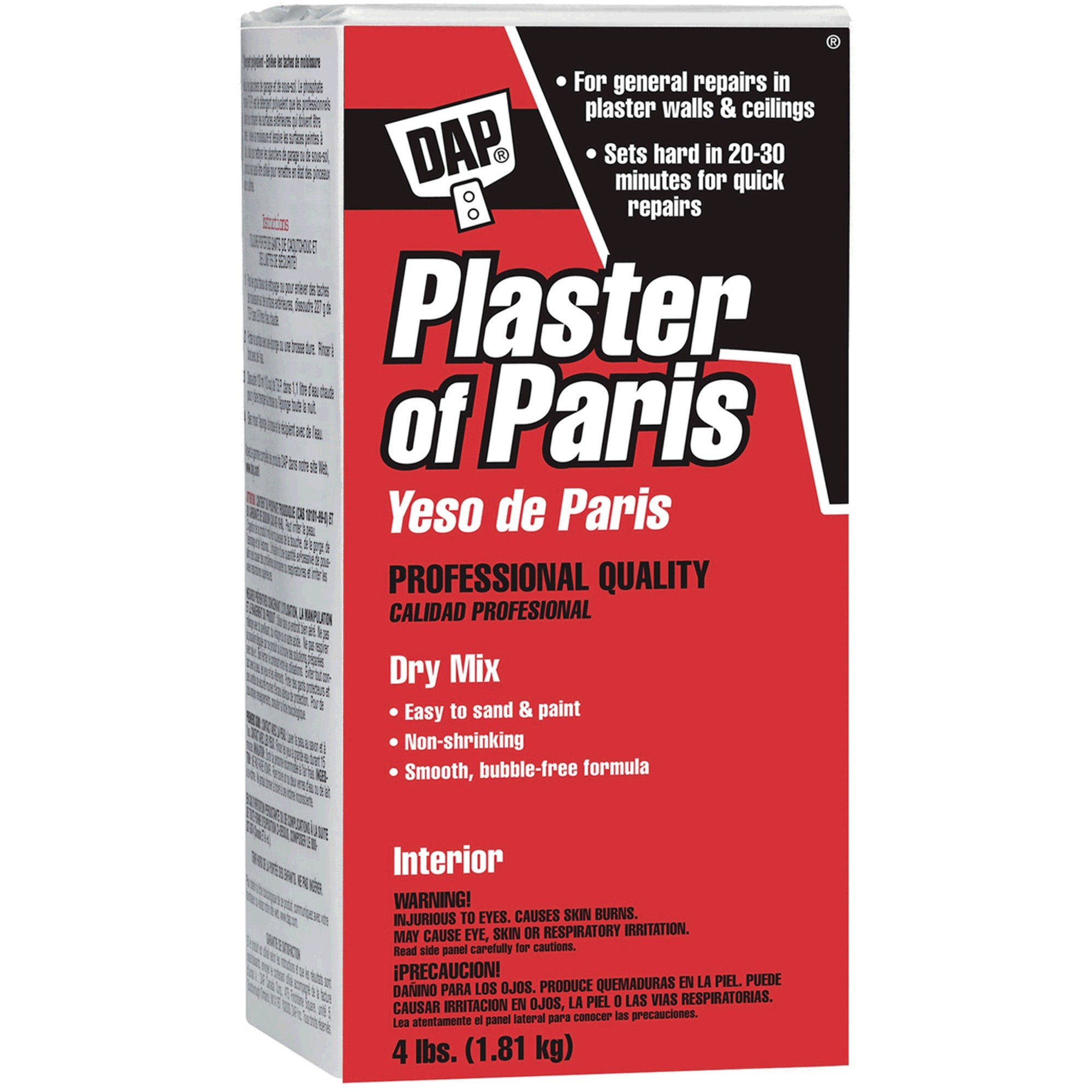 DAP Plaster of Paris 4lbs.