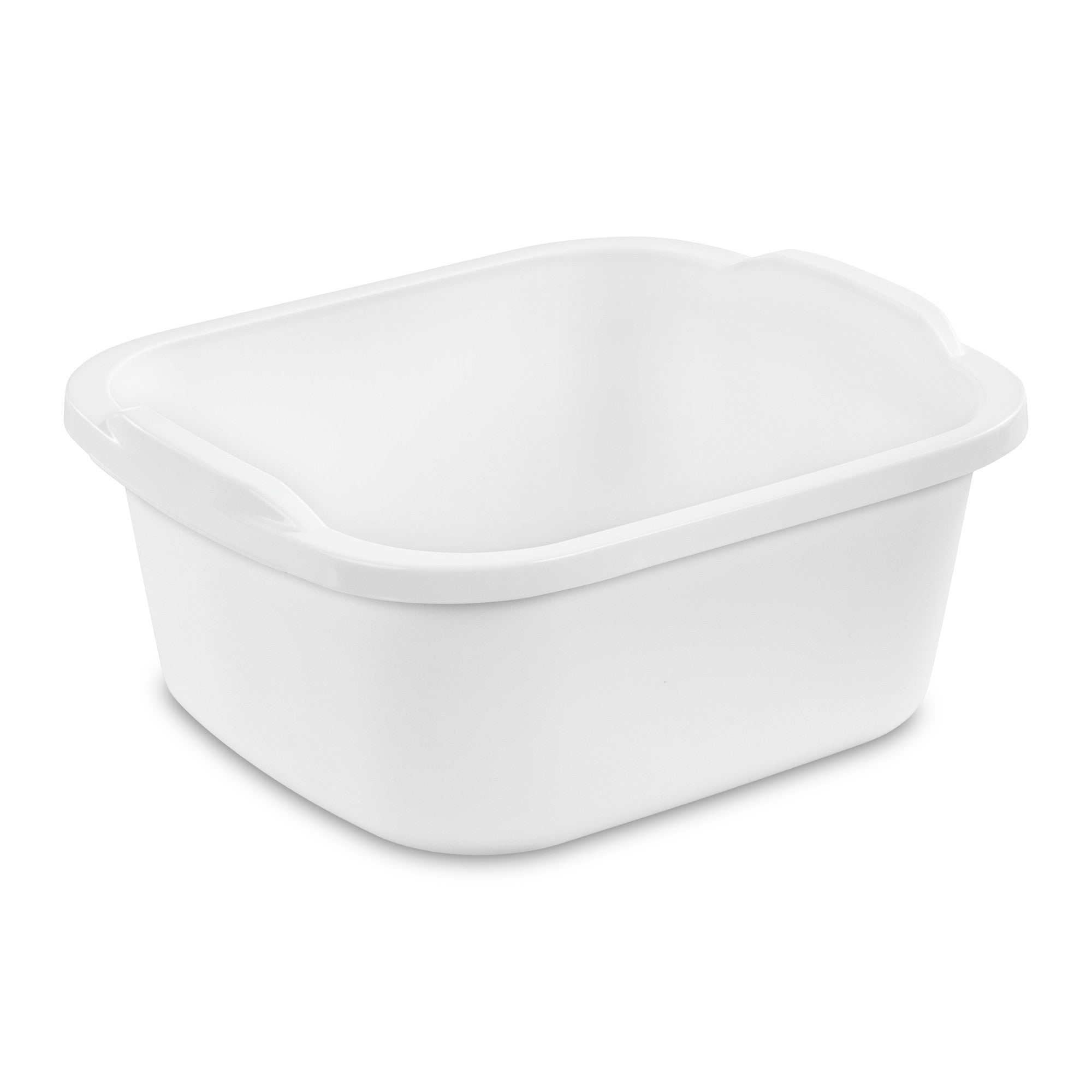 Dishpan 12qt WHT Strlt-0647