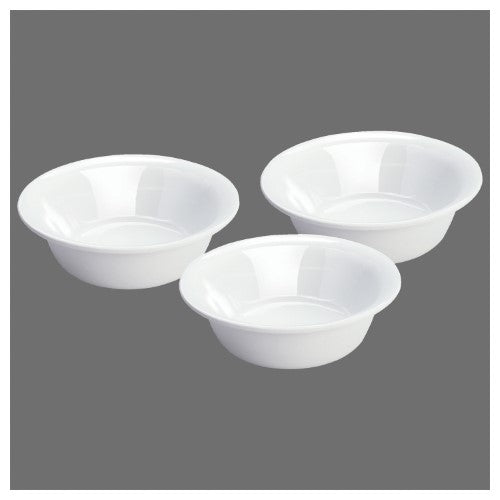 Bowl 20oz White 3ct