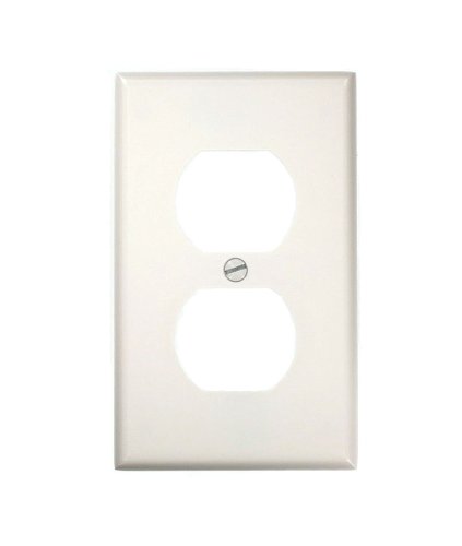 Outlet Wall Plate 1 Gang White