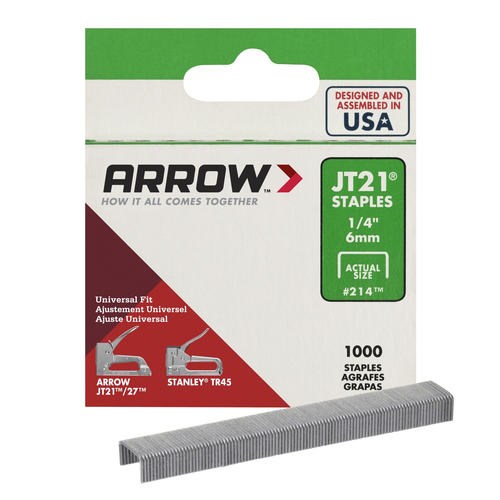 JT-21 Staples 3/8" (10mm)