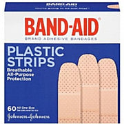Bandages 60ct 3/4" x 3" J&J