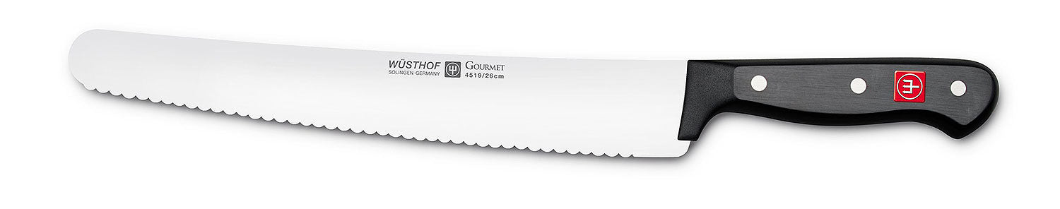 Wusthof 10" Slicer Wavy RNDtip