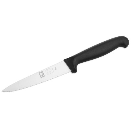Pointy Serrated Medium Black