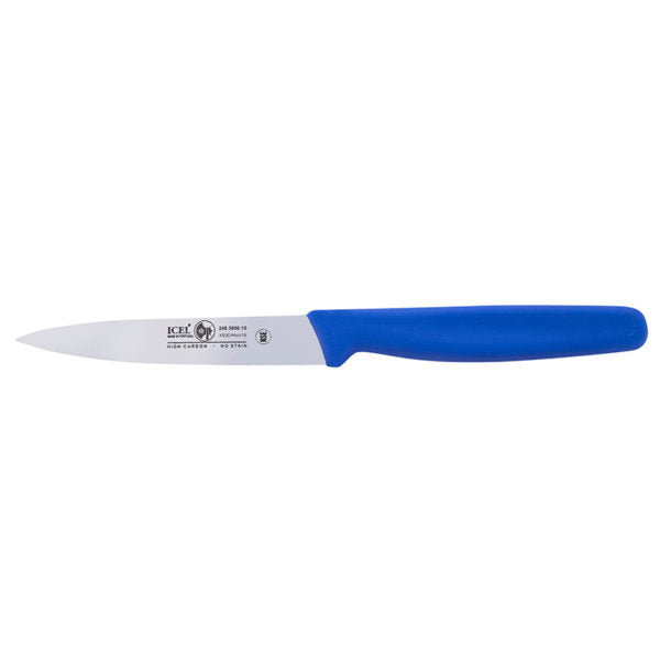 Pointy Non-Serrated Med Blue