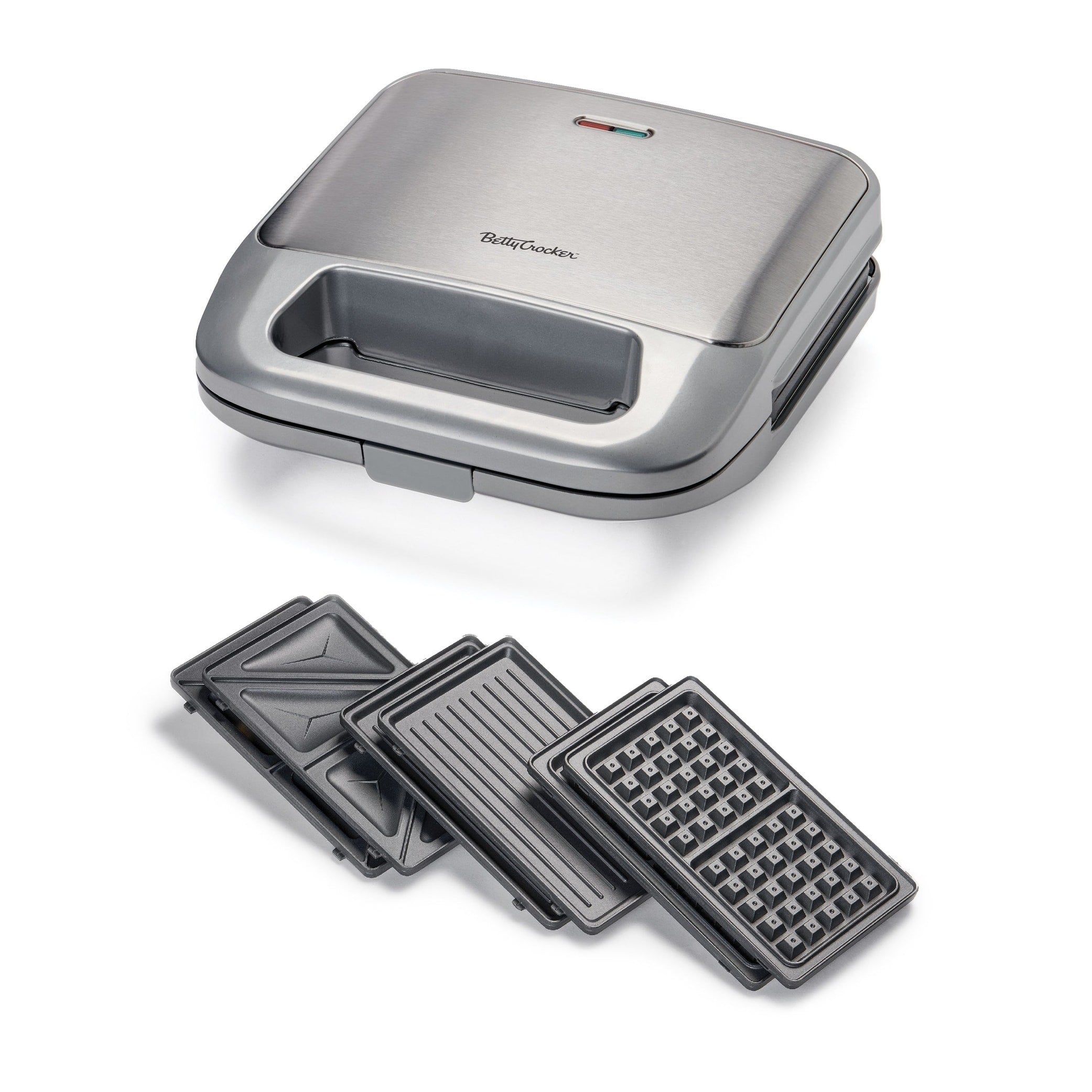 Sandwich Maker 3-in-1 Silver