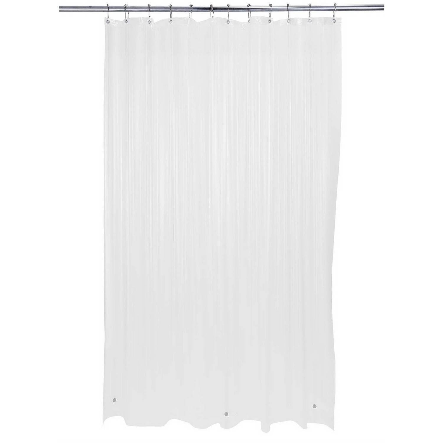 Shower Liner White  6' x