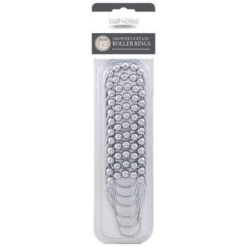 Shower Hooks Roller Chrome