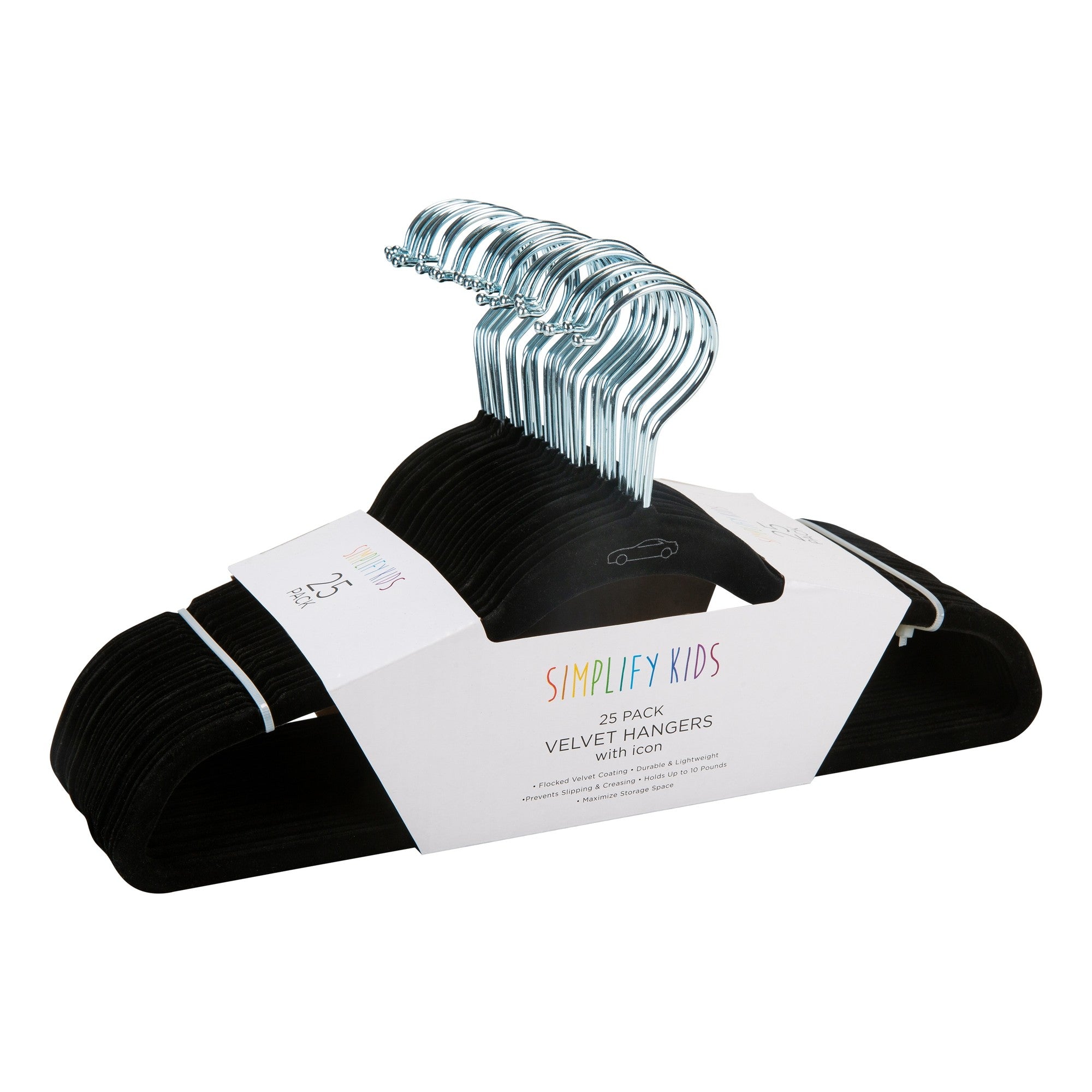 Hanger-Child-Velvet-Black25pk